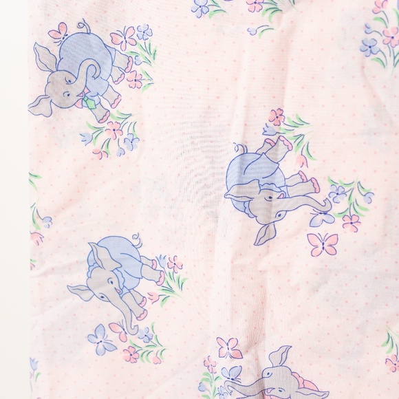 VINTAGE elephant bed sheet - Picture 2 of 2